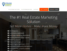 Tablet Screenshot of ifoundagent.com